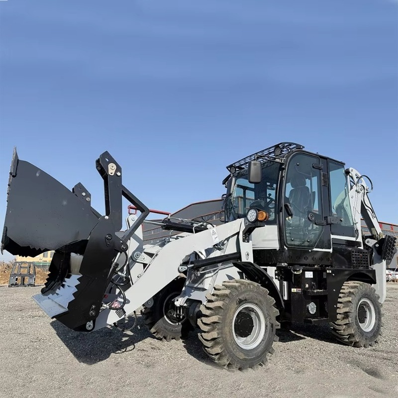 コンパクト多目的バックホーローダー 4x4 ディーゼル CE - Landscape Urban Farming のレビューと価格